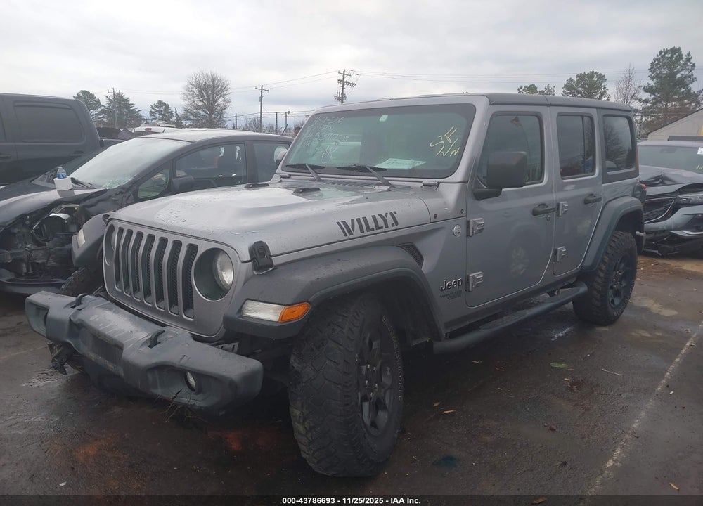 2019 JEEP WRANGLER UNLIMITED SPORT S 4X4 VIN: 1C4HJXDG0KW539721