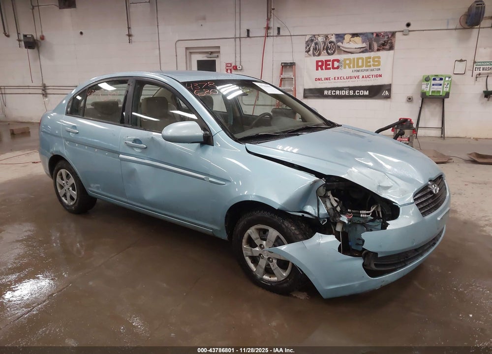 2009 HYUNDAI ACCENT GLS VIN: KMHCN46C99U346458