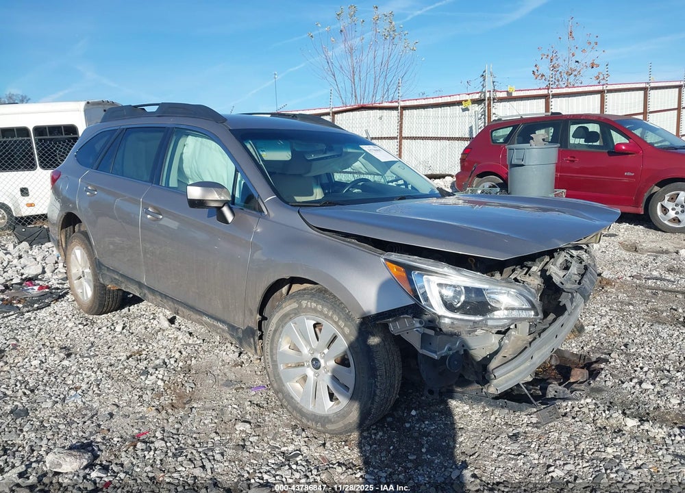 2017 SUBARU OUTBACK 2. VIN: 4S4BSACCXH3301136