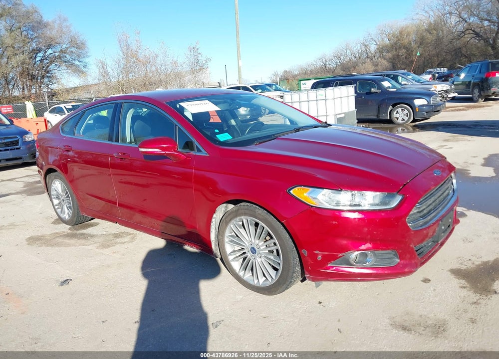 2013 FORD FUSION SE VIN: 3FA6P0H98DR383240