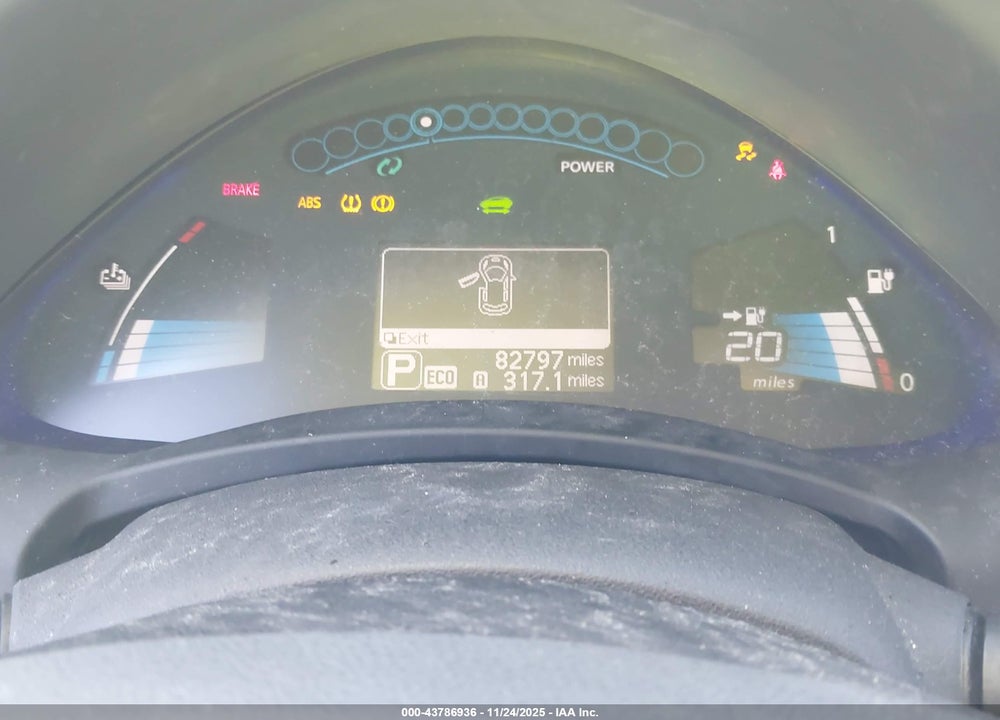 2013 NISSAN LEAF S VIN: 1N4AZ0CPXDC418644