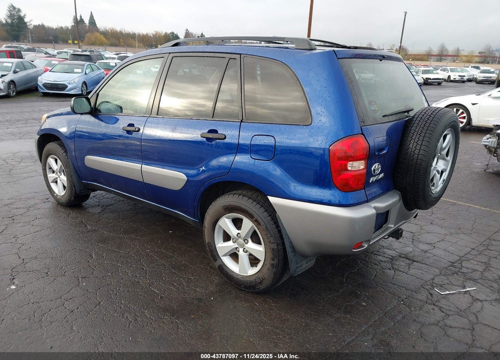 2005 TOYOTA RAV4 VIN: JTEHD20V856034377