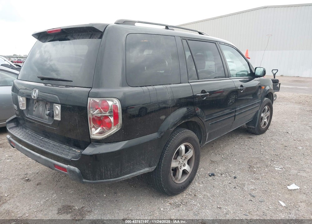 2008 HONDA PILOT EX-L VIN: 5FNYF28778B023447