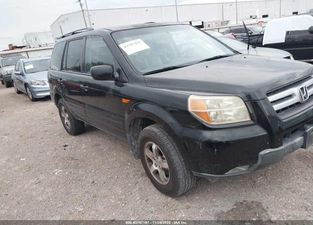 2008 HONDA PILOT EX-L VIN: 5FNYF28778B023447