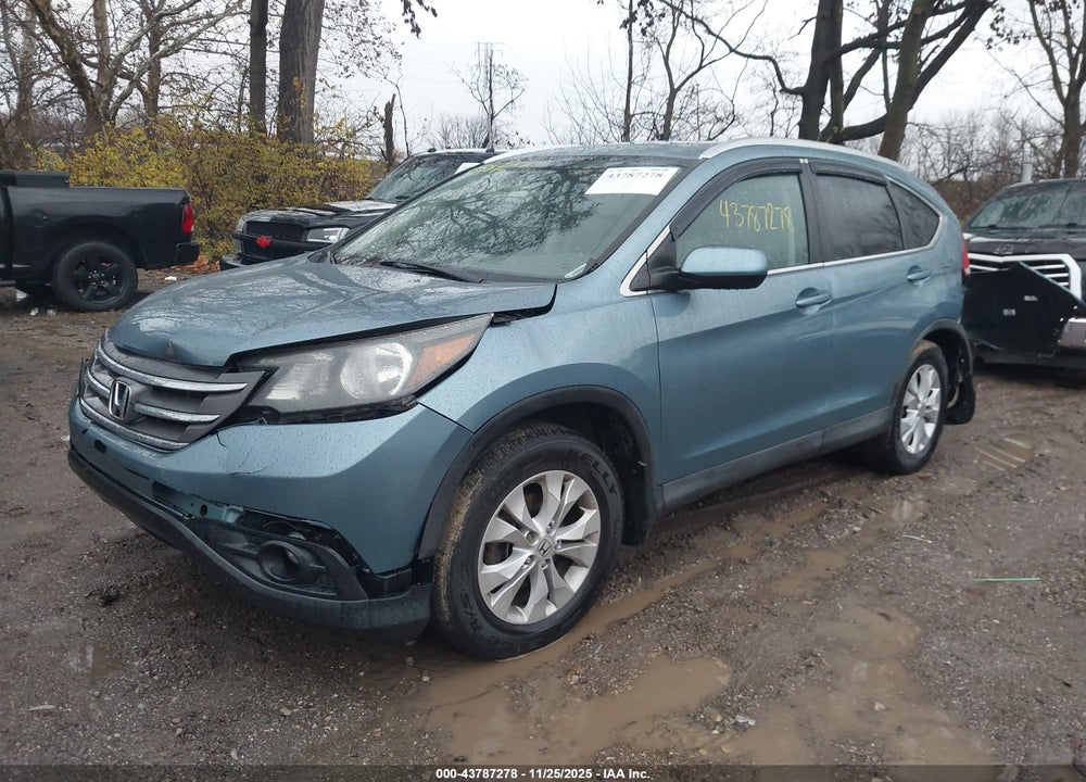 2014 HONDA CR-V EX-L VIN: 2HKRM3H77EH543130