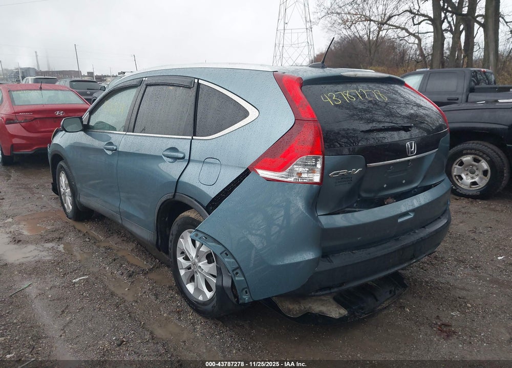 2014 HONDA CR-V EX-L VIN: 2HKRM3H77EH543130