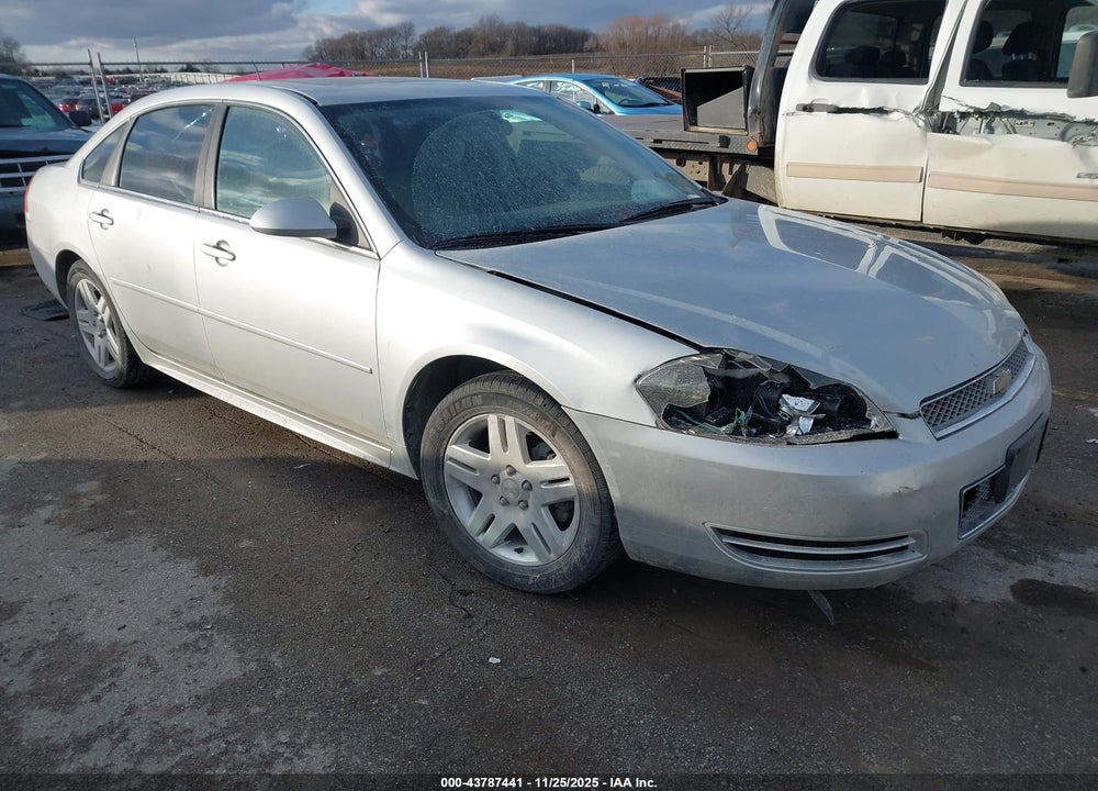 2012 CHEVROLET IMPALA LT VIN: 2G1WG5E38C1314700