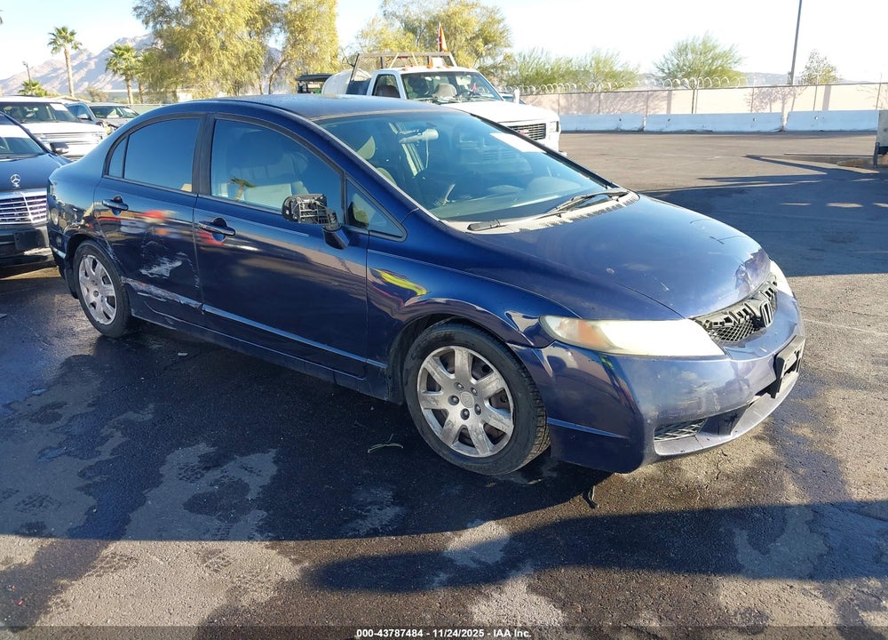 2009 HONDA CIVIC LX VIN: 1HGFA16589L024270