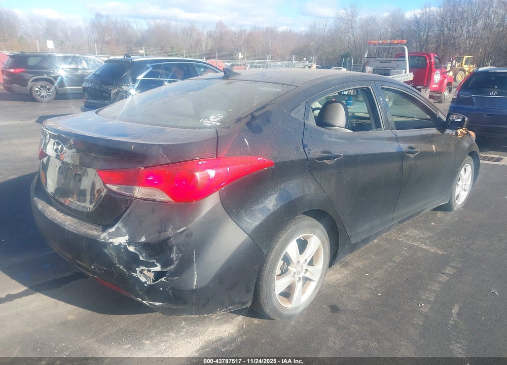 2013 HYUNDAI ELANTRA GLS VIN: 5NPDH4AE3DH450410