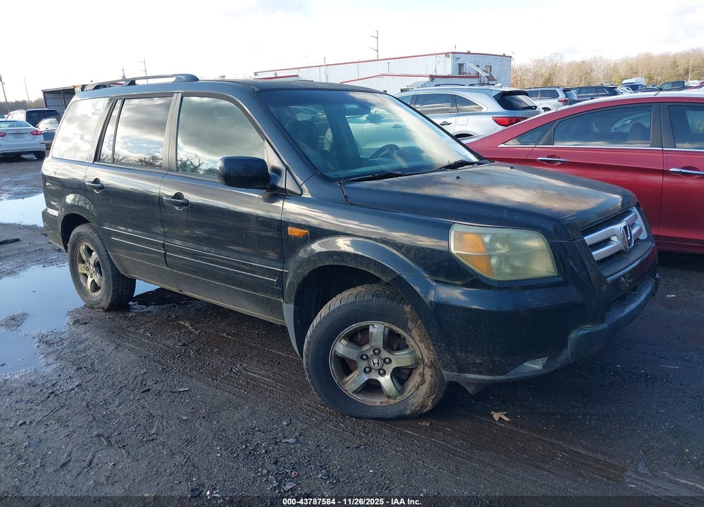 2006 HONDA PILOT EX-L VIN: 5FNYF28536B019875