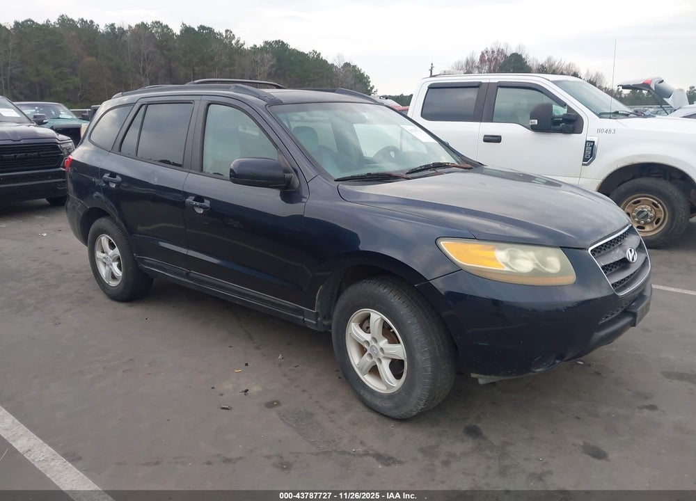 2007 HYUNDAI SANTA FE GLS VIN: 5NMSG13D37H001467