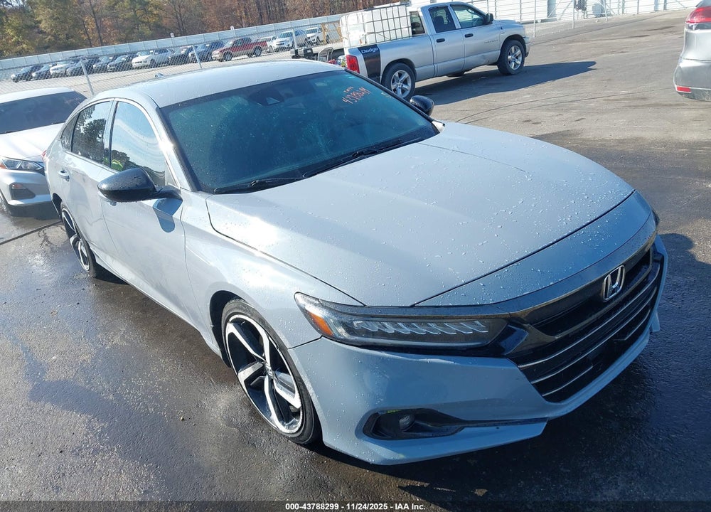 2021 HONDA ACCORD SPORT VIN: 1HGCV1F34MA006827