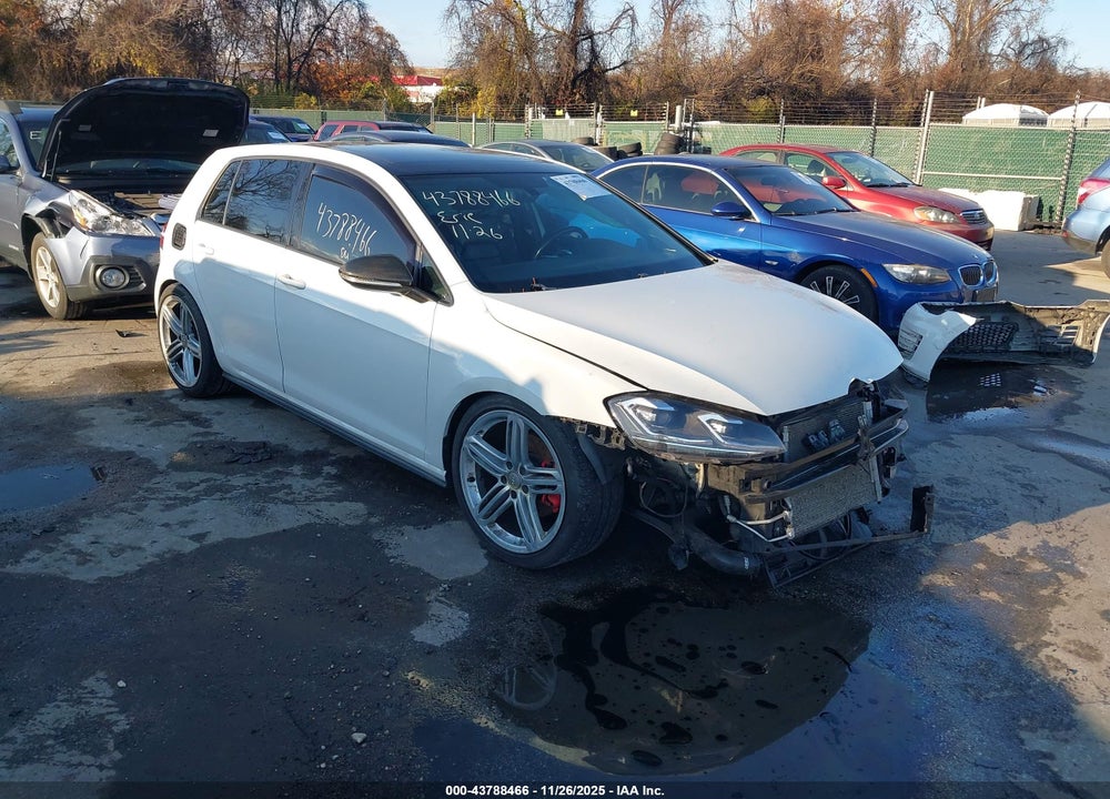 2015 VOLKSWAGEN GOLF GTI 2.0T AUTOBAHN 4-DOOR VIN: 3VW4T7AU1FM081287