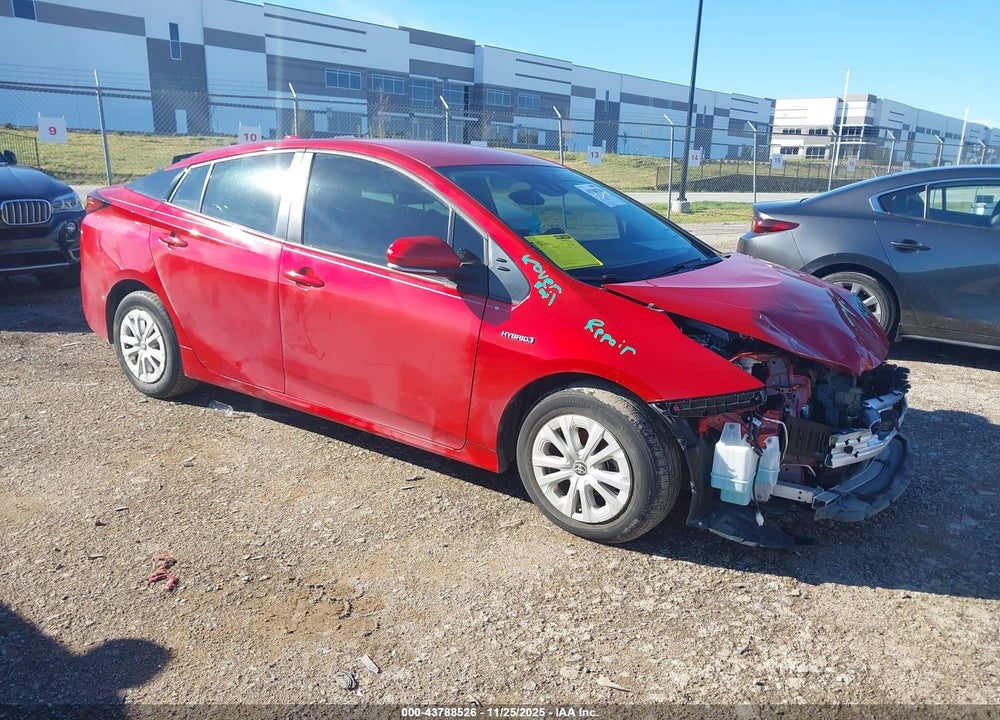 2022 TOYOTA PRIUS LE VIN: JTDKAMFUXN3180827