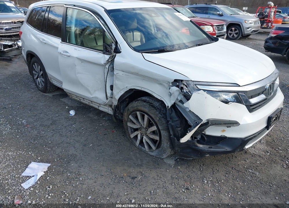 2021 HONDA PILOT AWD EX-L VIN: 5FNYF6H56MB032656