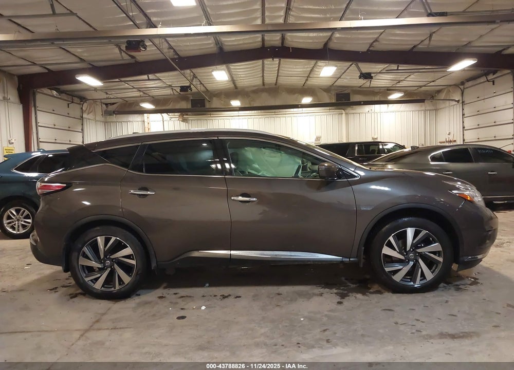 2018 NISSAN MURANO PLATINUM VIN: 5N1AZ2MH0JN126185