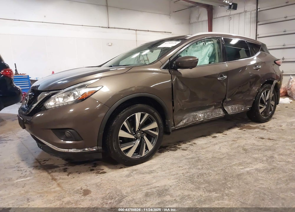 2018 NISSAN MURANO PLATINUM VIN: 5N1AZ2MH0JN126185