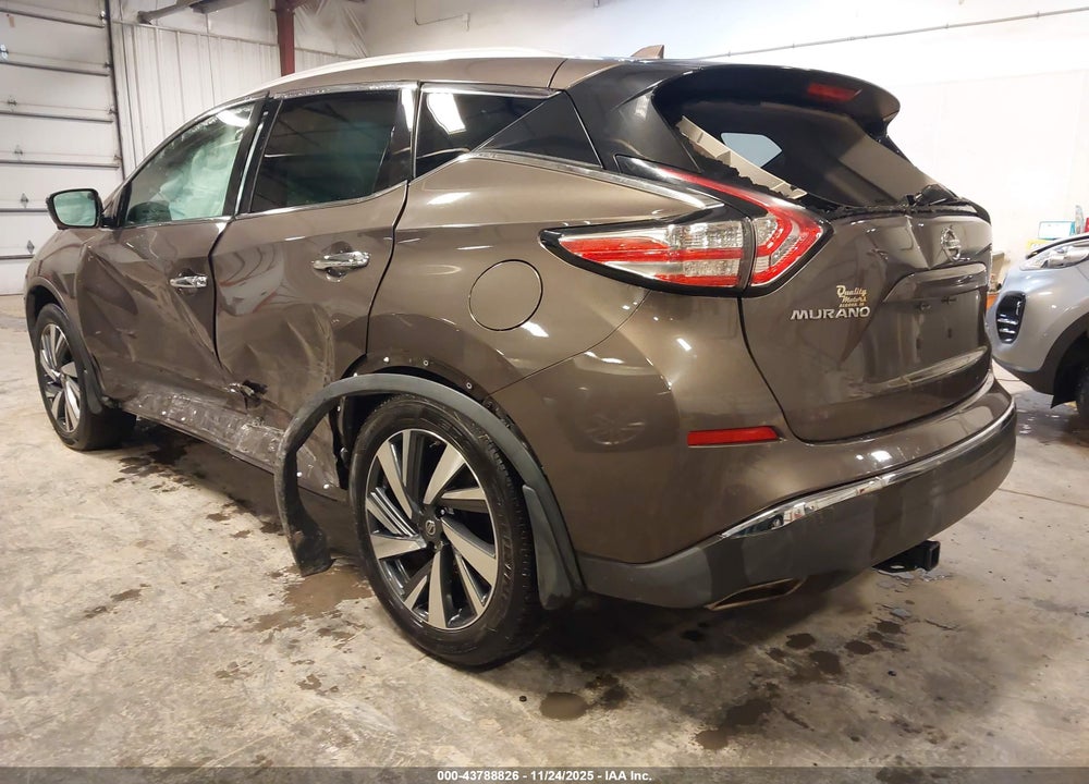 2018 NISSAN MURANO PLATINUM VIN: 5N1AZ2MH0JN126185