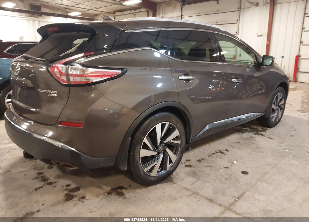2018 NISSAN MURANO PLATINUM VIN: 5N1AZ2MH0JN126185