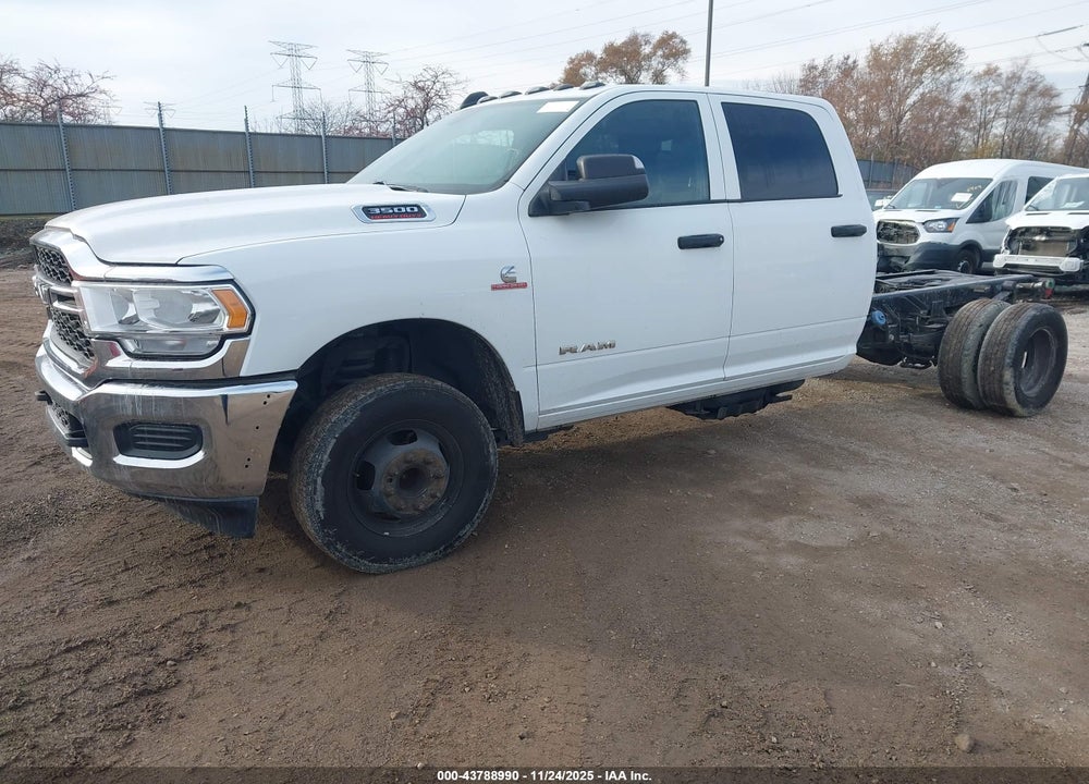 2022 RAM 3500 CHASSIS TRADESMAN/SLT/LAIE/LIMITED VIN: 3C7WRTCL8NG219690