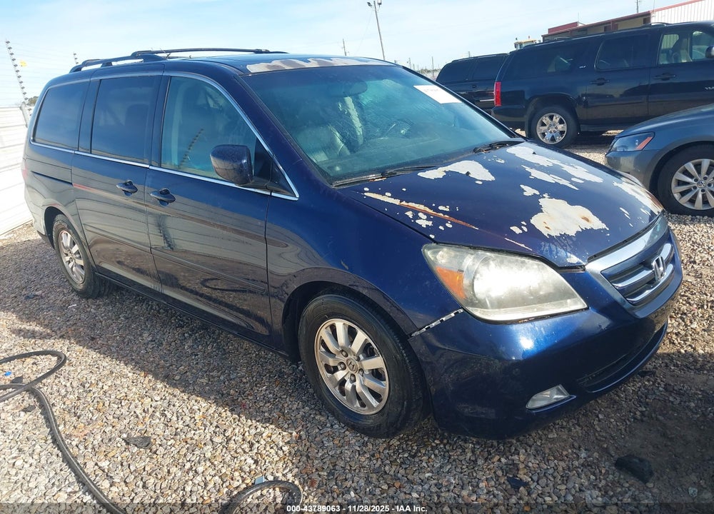 2007 HONDA ODYSSEY TOURING VIN: 5FNRL38837B018756