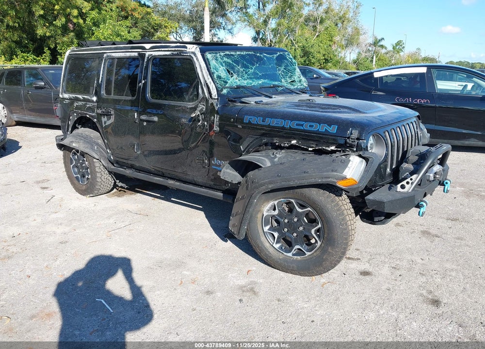2022 JEEP WRANGLER 4XE UNLIMITED RUBICON 4X4 VIN: 1C4JJXR65NW121094