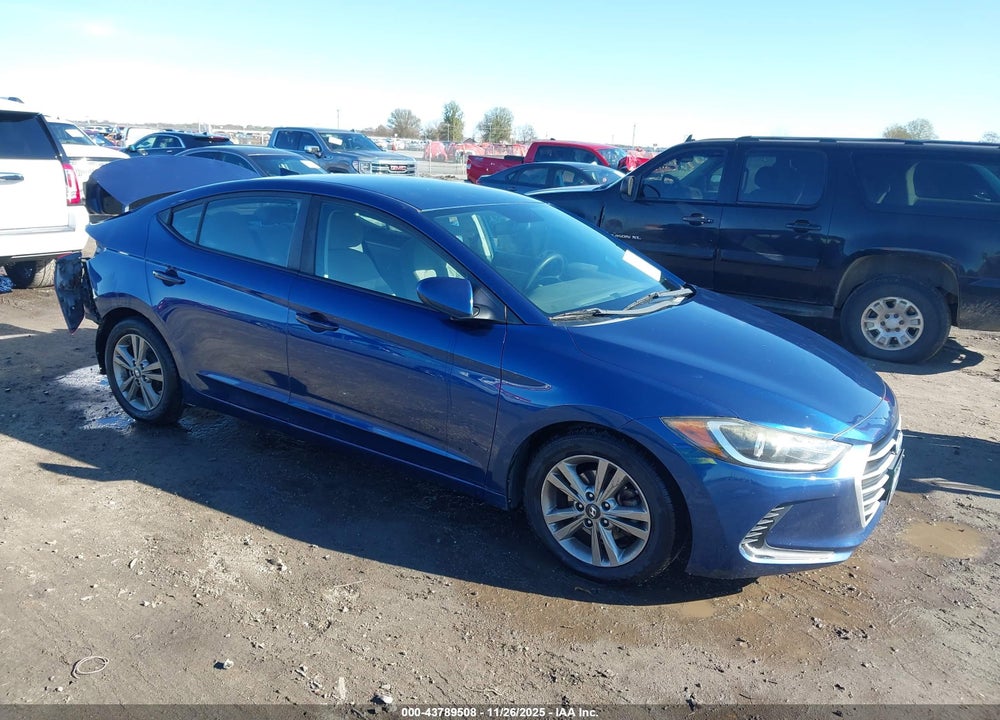 2017 HYUNDAI ELANTRA SE VIN: 5NPD84LF8HH148610