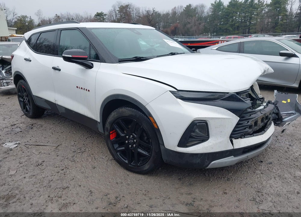 2022 CHEVROLET BLAZER AWD 3LT VIN: 3GNKBJRS2NS230188