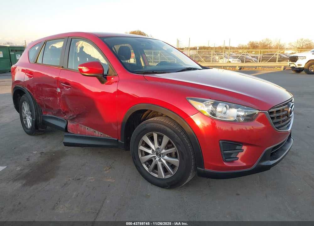 2016 MAZDA CX-5 SPORT VIN: JM3KE2BY6G0740498