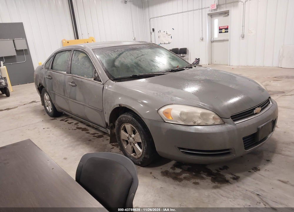 2007 CHEVROLET IMPALA LT VIN: 2G1WT58K079166595