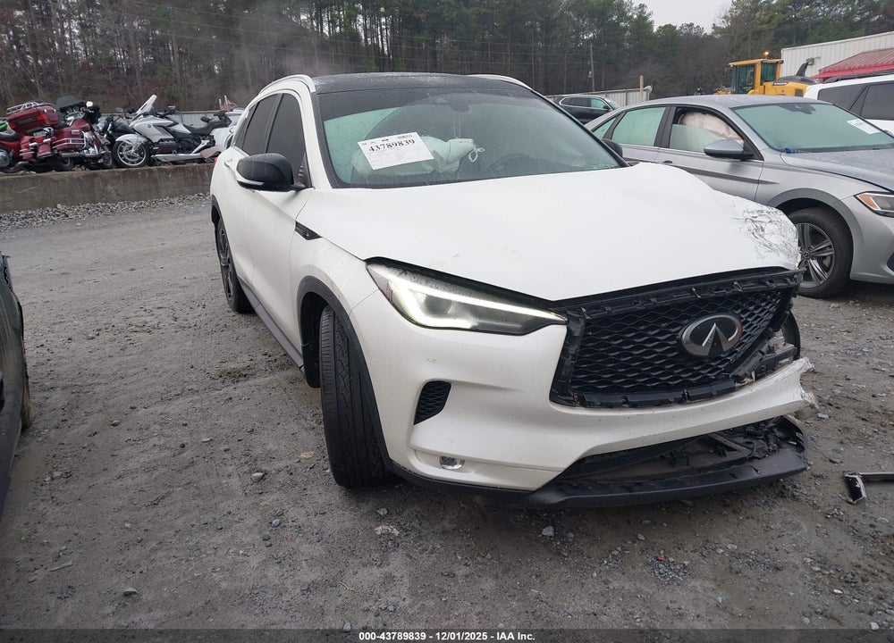 2021 INFINITI QX50 LUXE AWD VIN: 3PCAJ5BB9MF111389