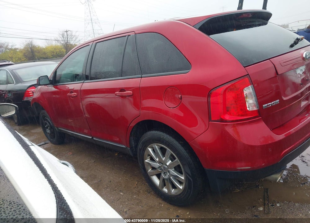 2013 FORD EDGE SEL VIN: 2FMDK3JC1DBA36219