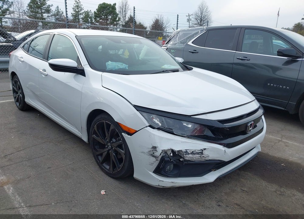 2021 HONDA CIVIC SPORT VIN: 2HGFC2F85MH548055