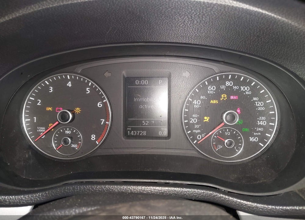2013 VOLKSWAGEN PASSAT 2.5L SE VIN: 1VWBP7A34DC021313