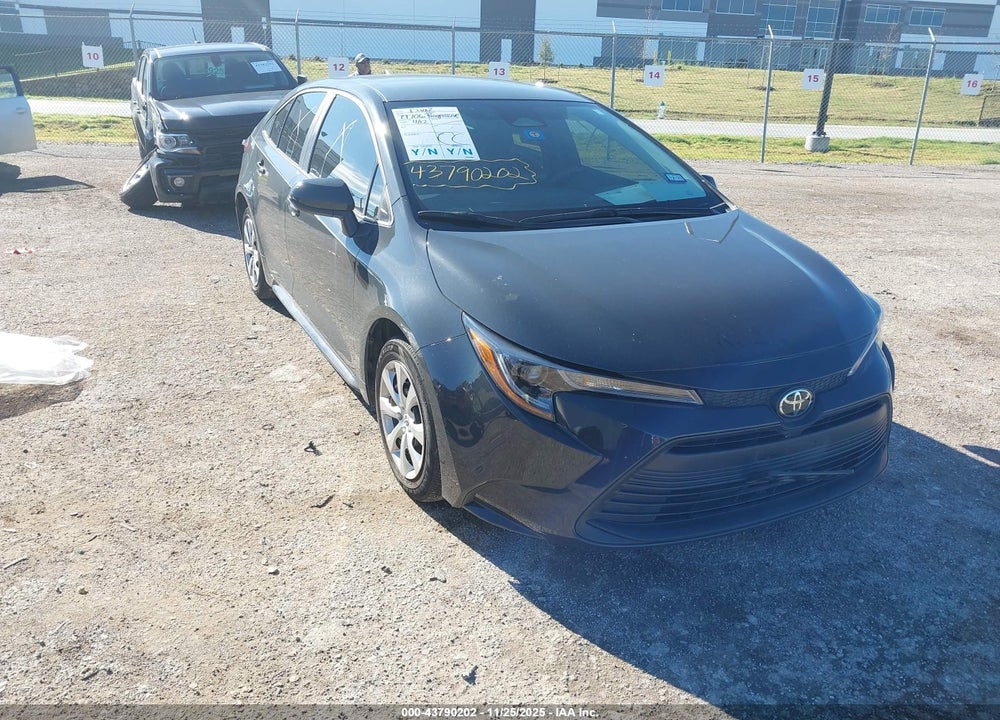 2024 TOYOTA COROLLA LE VIN: 5YFB4MDE3RP116208