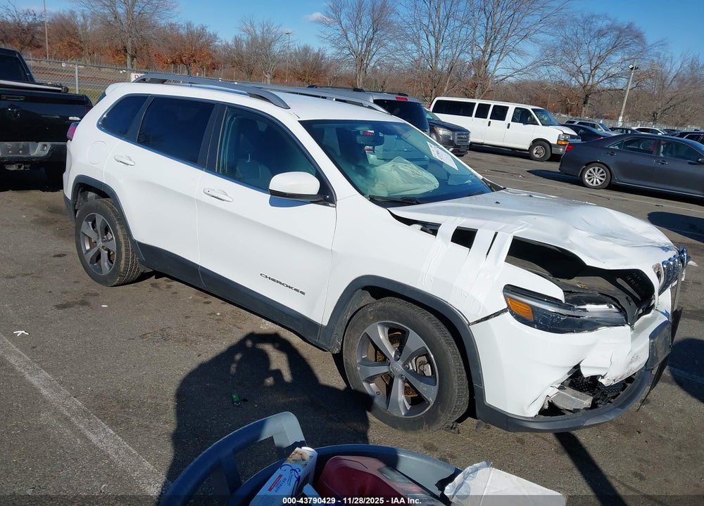 2019 JEEP CHEROKEE LIMITED FWD VIN: 1C4PJLDB5KD183965