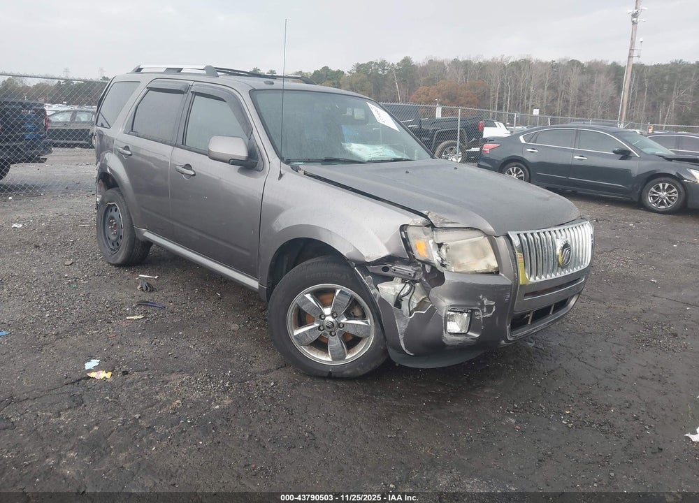2011 MERCURY MARINER PREMIER VIN: 4M2CN8HG6BKJ05741