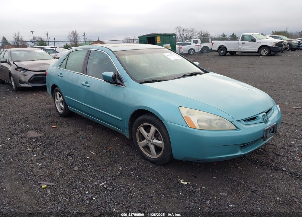 2005 HONDA ACCORD 2.4 EX VIN: 1HGCM56835A192576