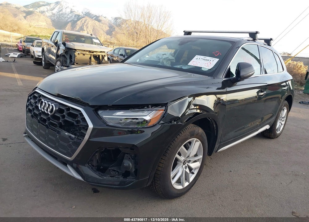 2022 AUDI Q5 PREMIUM 45 TFSI S LINE QUATTRO S TRONIC VIN: WA1GAAFY9N2018663