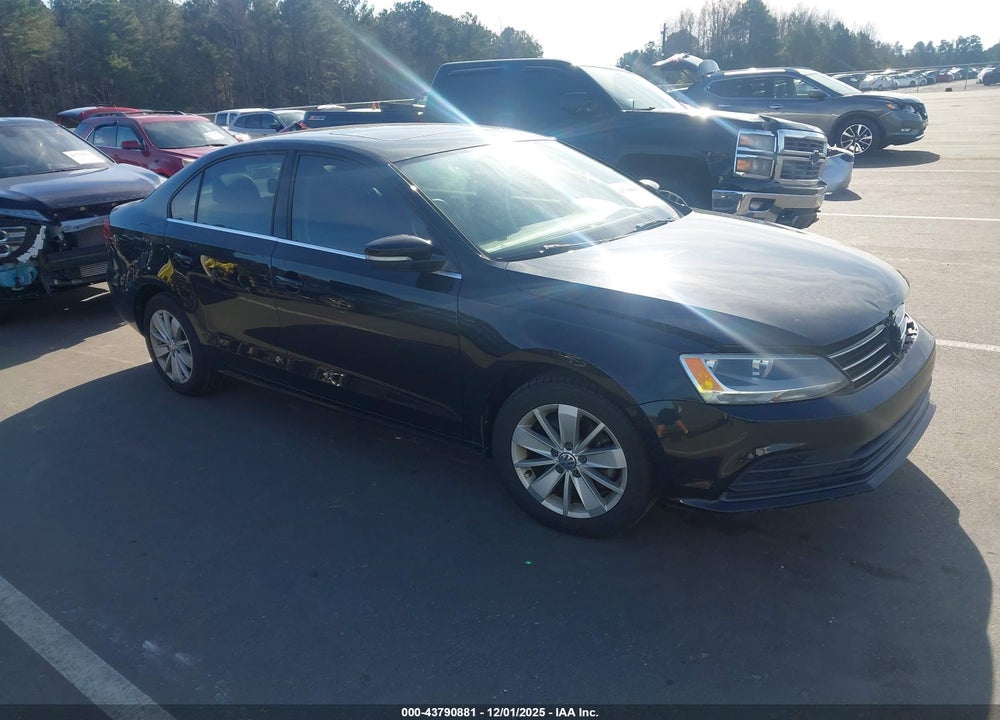 2015 VOLKSWAGEN JETTA 1.8T SE VIN: 3VWD07AJ3FM411459