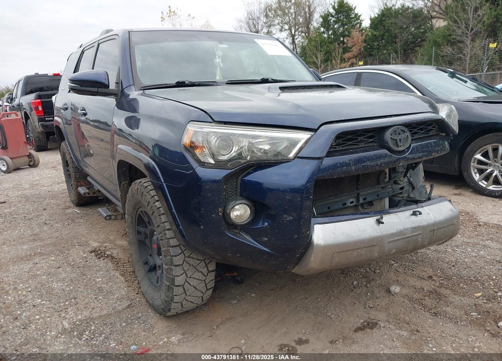 2018 TOYOTA 4RUNNER TRD OFF ROAD PREMIUM VIN: JTEBU5JR5J5524431