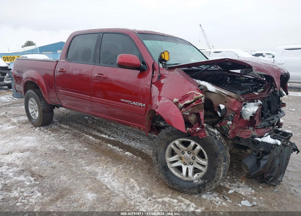 2005 TOYOTA TUNDRA LIMITED V8 VIN: 5TBDT481X5S492840