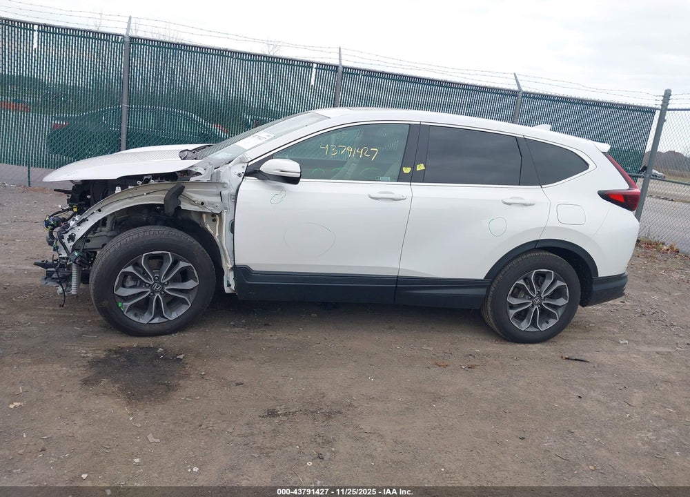 2022 HONDA CR-V HYBRID EX-L VIN: 5J6RT6H80NL050098