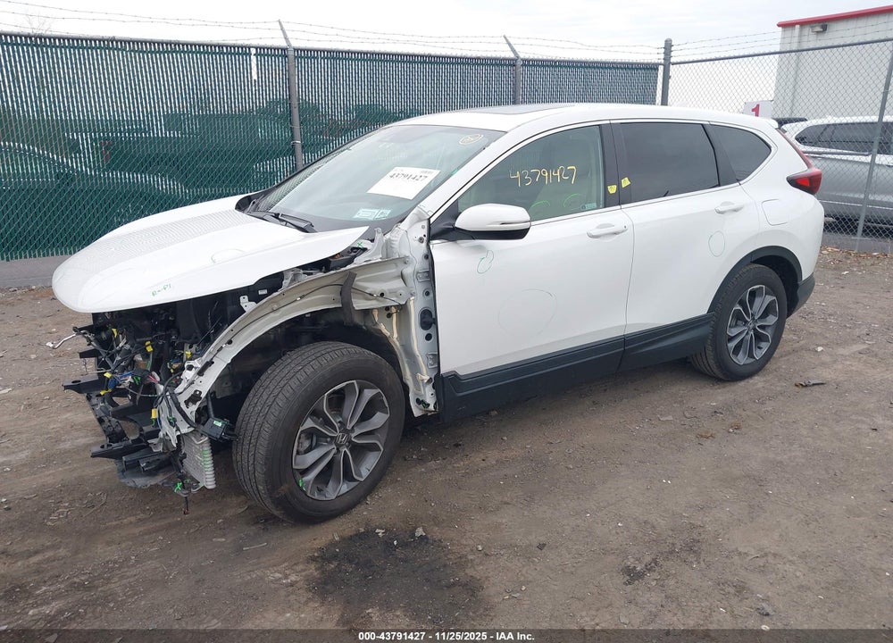 2022 HONDA CR-V HYBRID EX-L VIN: 5J6RT6H80NL050098
