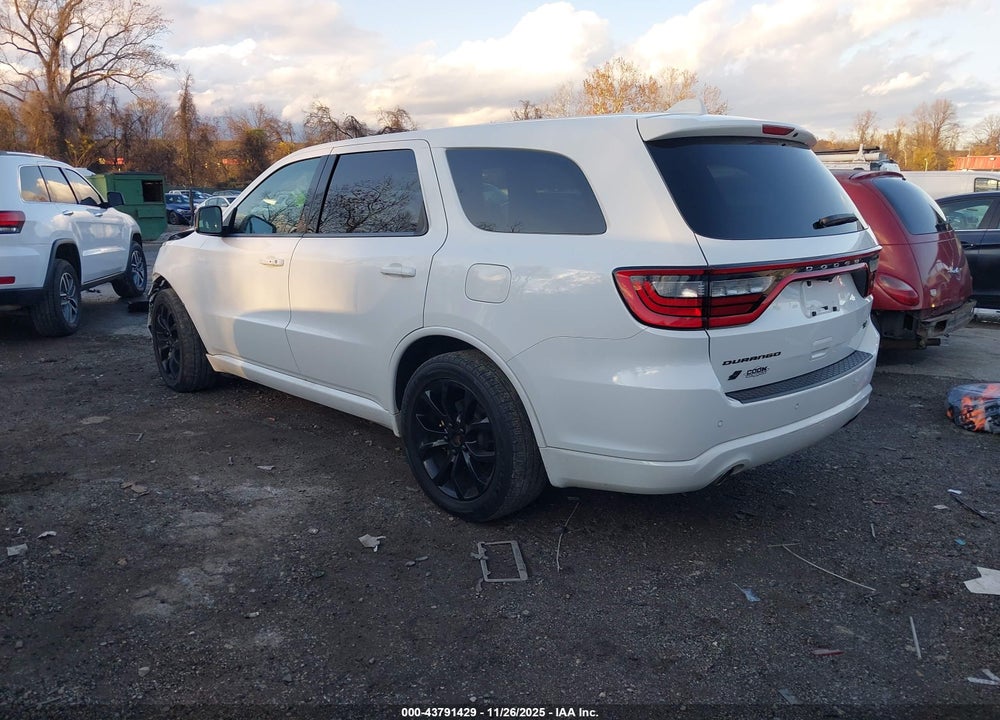 2019 DODGE DURANGO R/T AWD VIN: 1C4SDJCT7KC550841