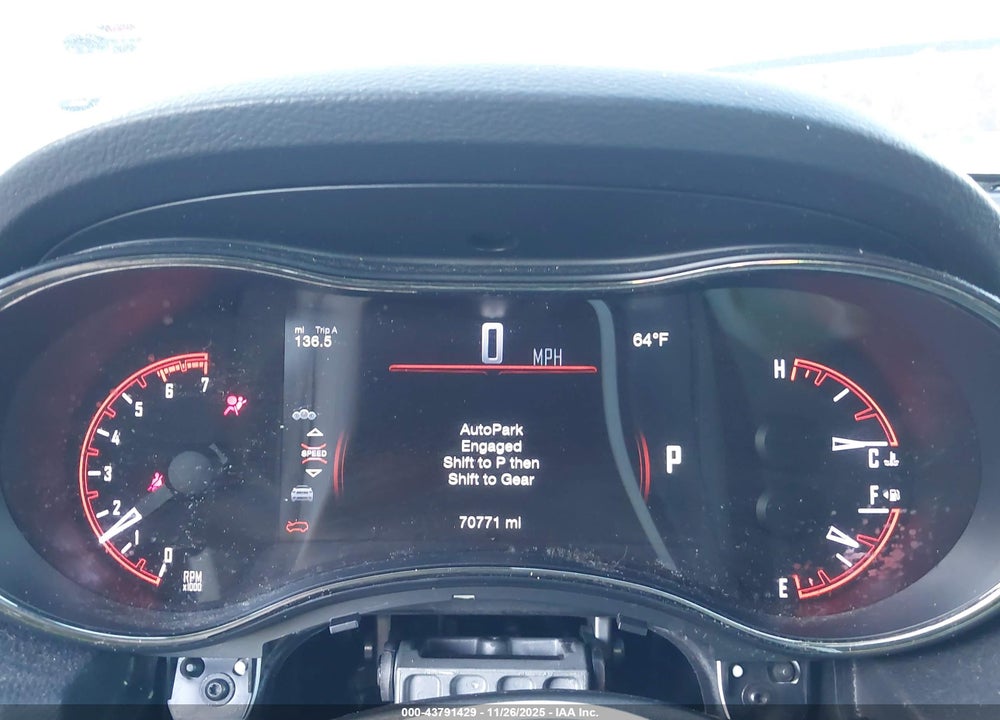 2019 DODGE DURANGO R/T AWD VIN: 1C4SDJCT7KC550841
