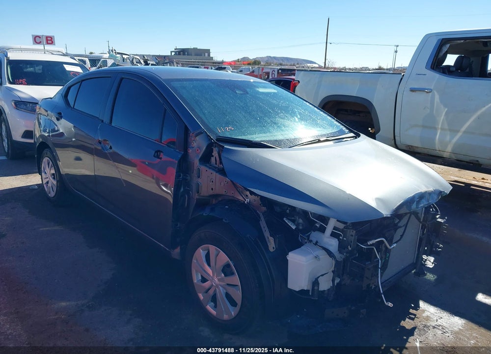2025 NISSAN VERSA 1.6 S VIN: 3N1CN8DVXSL875310