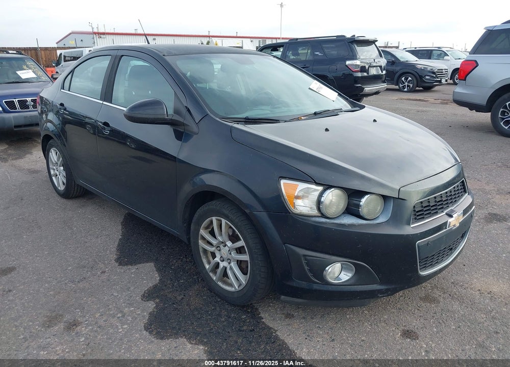 2012 CHEVROLET SONIC 2LT VIN: 1G1JC5SH6C4109404