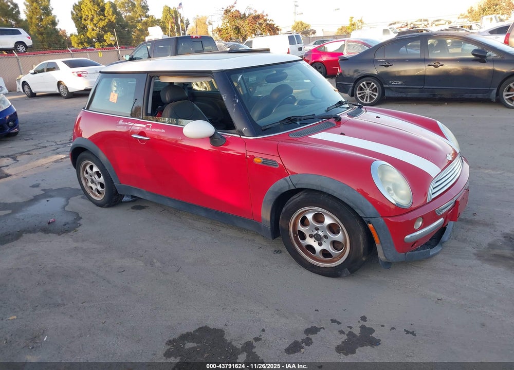 2003 MINI COOPER VIN: WMWRC33483TJ50646