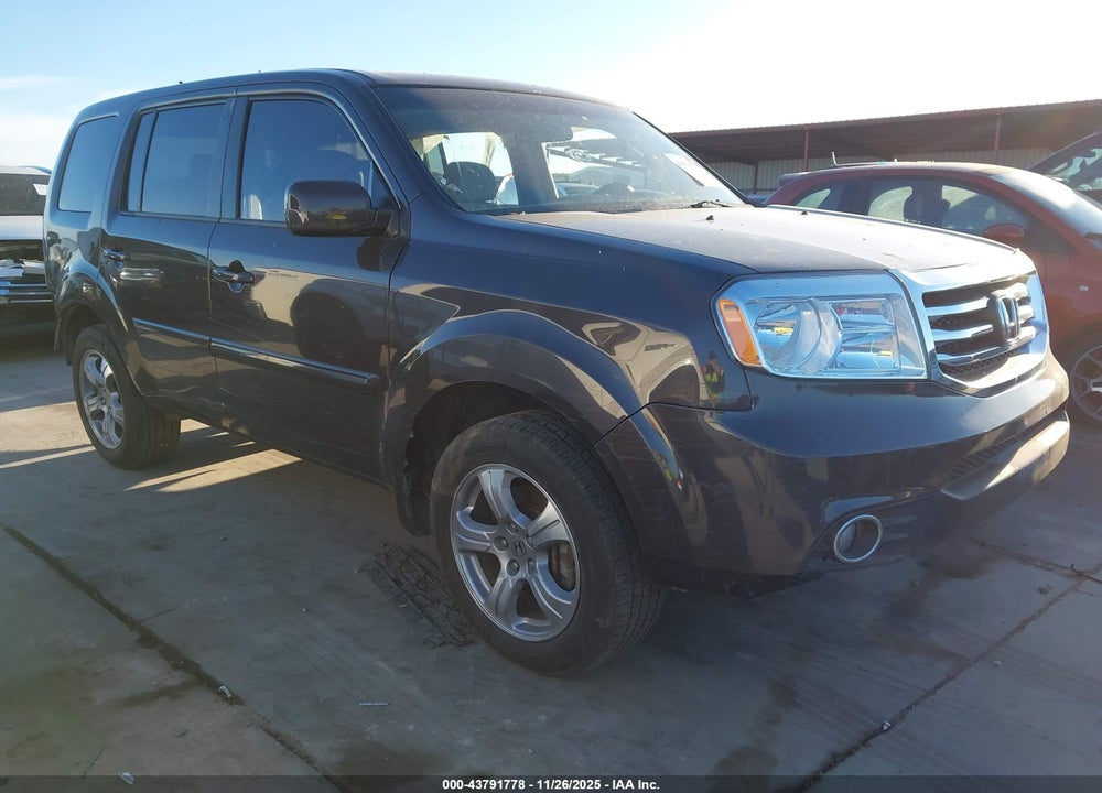 2012 HONDA PILOT EX VIN: 5FNYF3H48CB019329